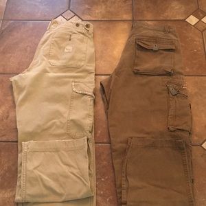 Men’s cargo pants.